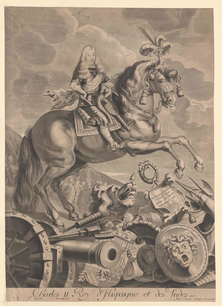 Re di Spagna Carlo II da Artist Unknown
