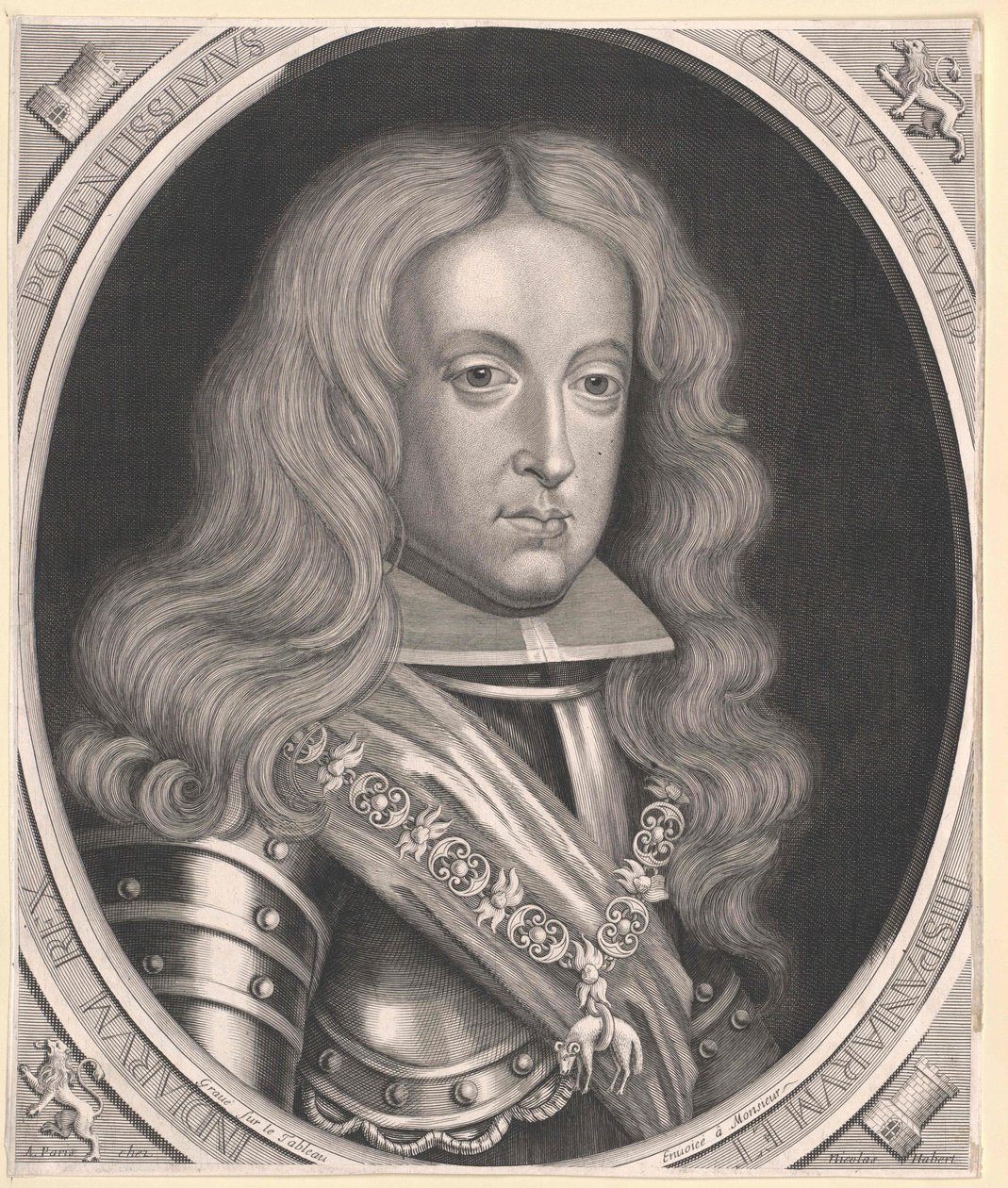 Re di Spagna Carlo II da Artist Unknown