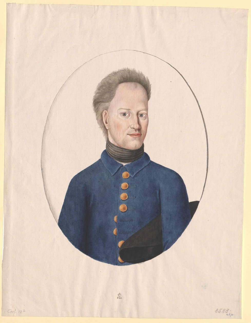 Re di Svezia Carlo XII da Artist Unknown