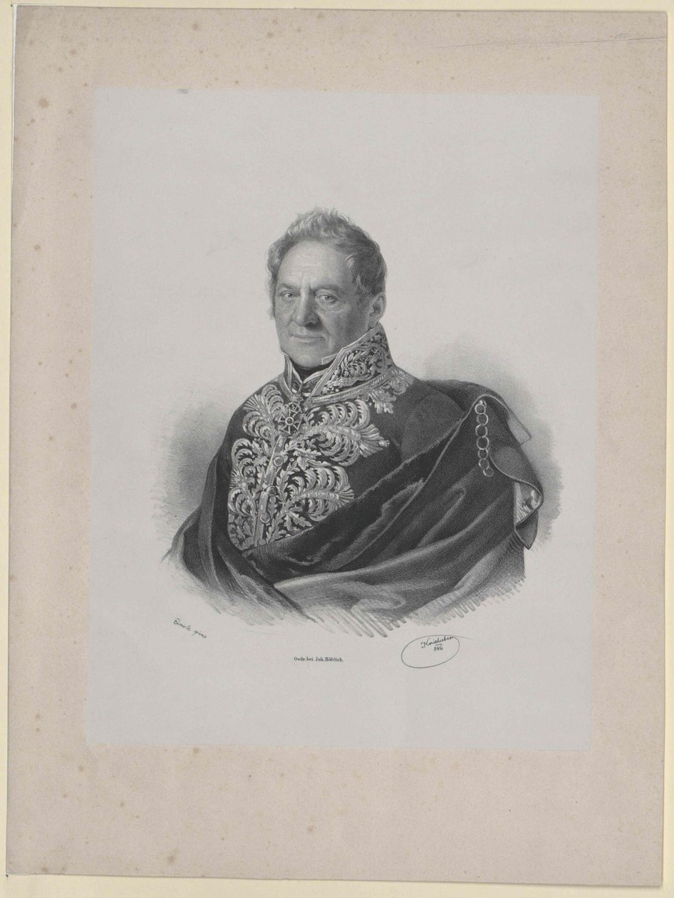 Klemens conte Brandis (stampa) da Artist Unknown