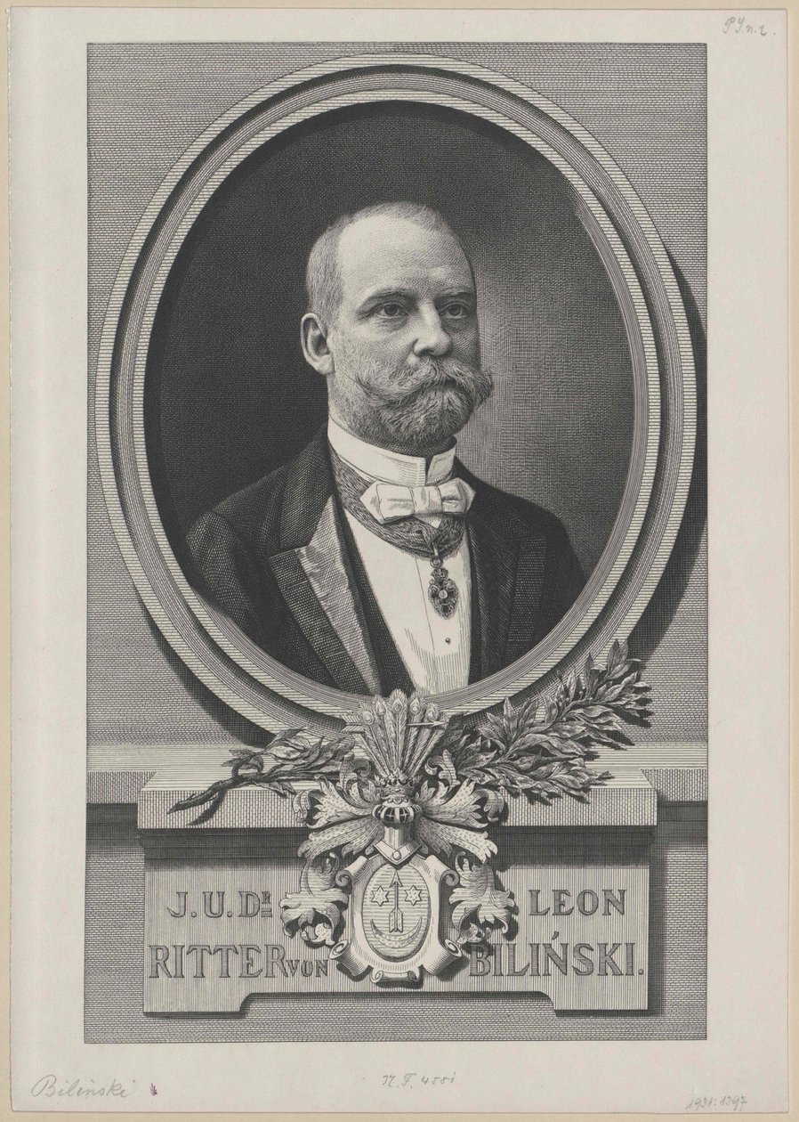 Leon Ritter Bilinski (stampa) da Artist Unknown
