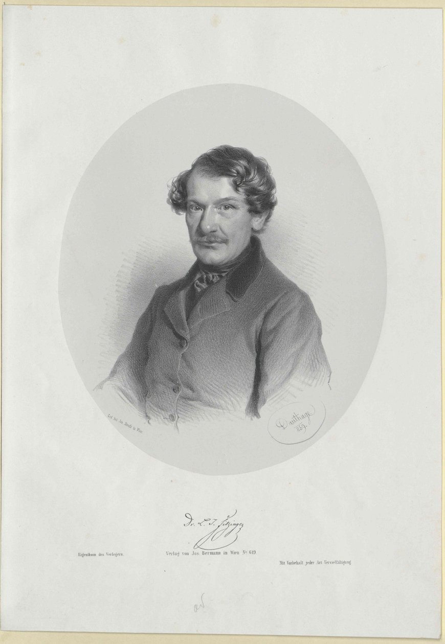 Leopold Joseph Fitzinger da Artist Unknown