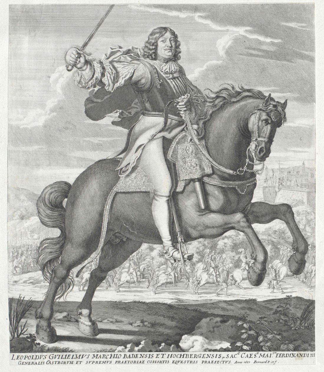 Leopoldo Guglielmo I di Baden-Baden da Artist Unknown