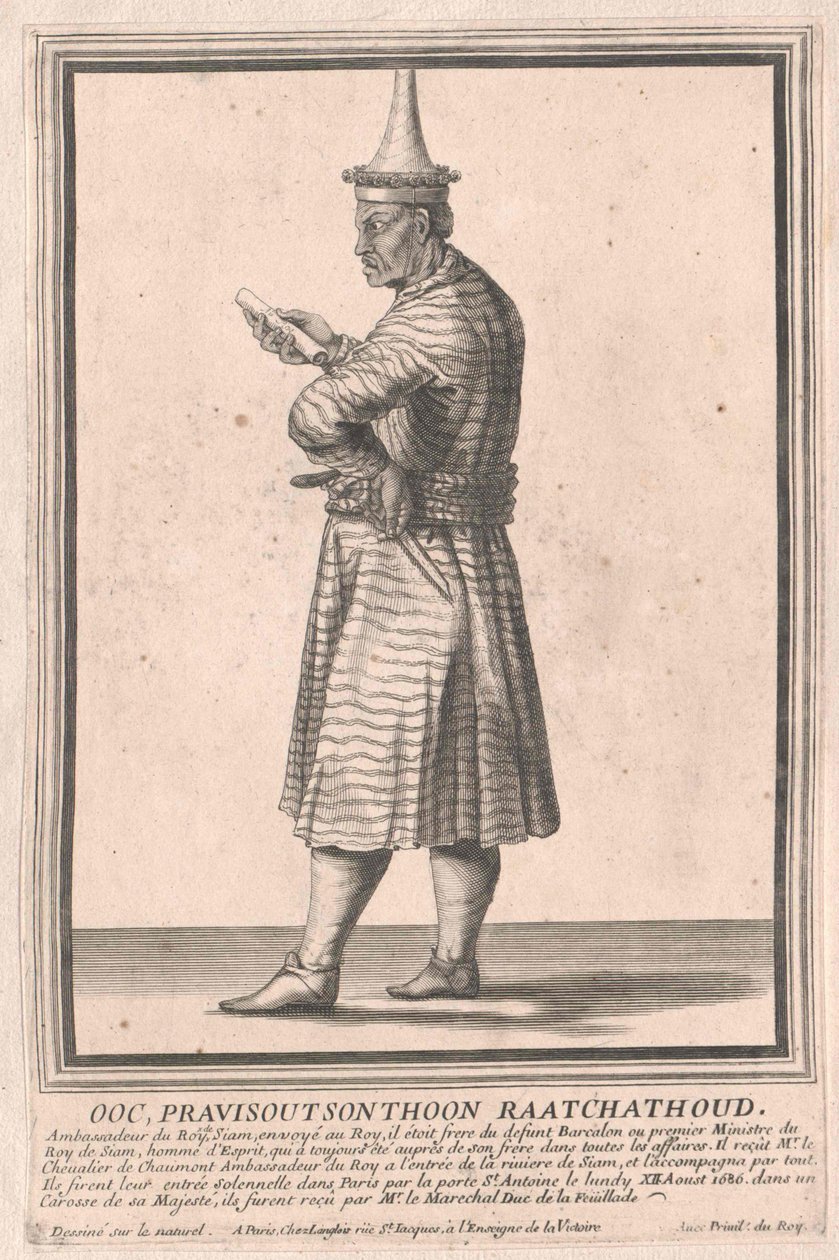 Vissuto intorno al 1686 Anche Pravissotsonthoon Raatchatud da Artist Unknown
