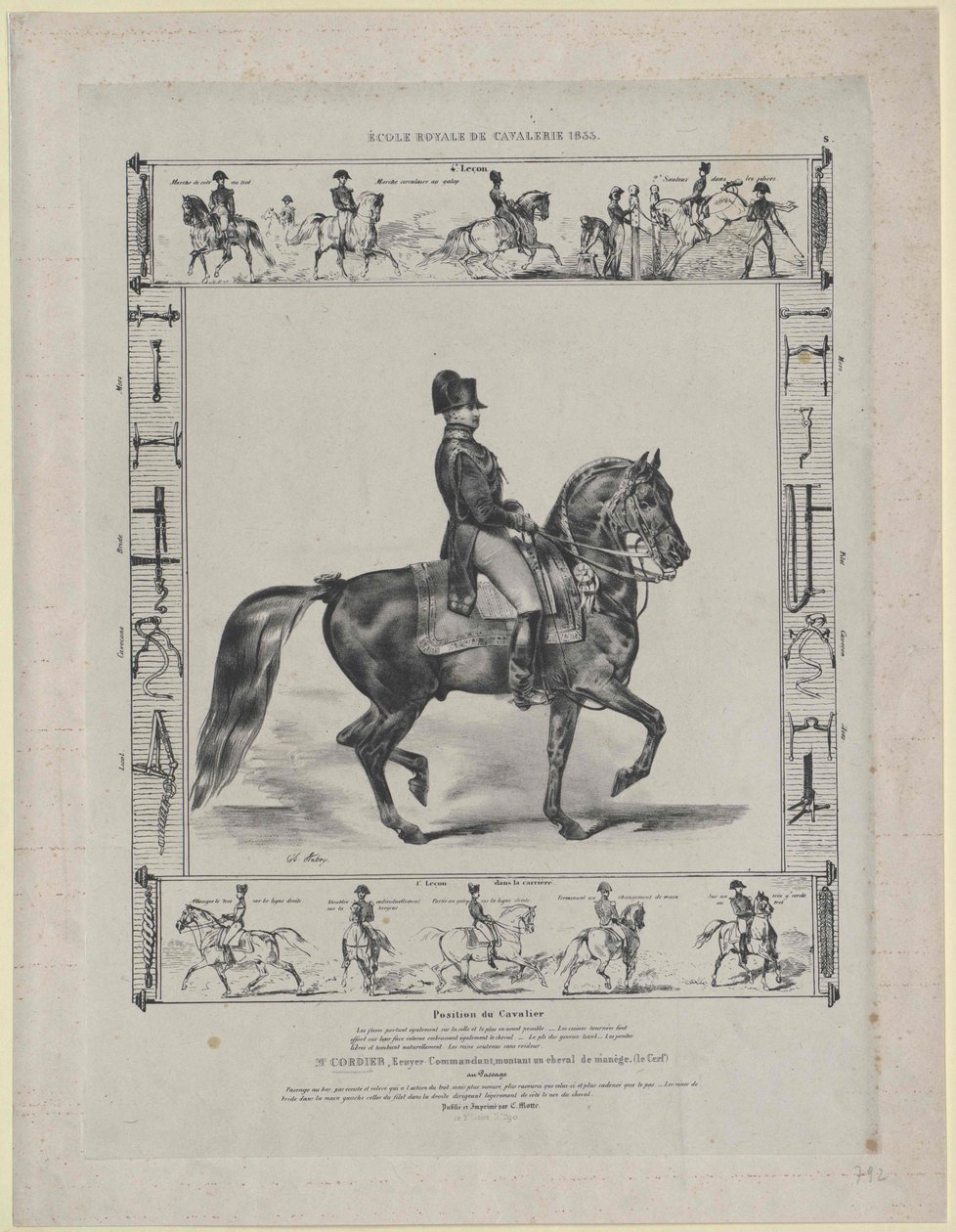 Vissuto intorno al 1833 Cordier da Artist Unknown