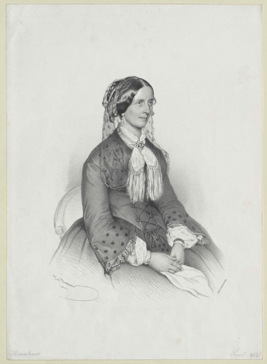 Vissuto intorno al 1853 Himmelbauer da Artist Unknown