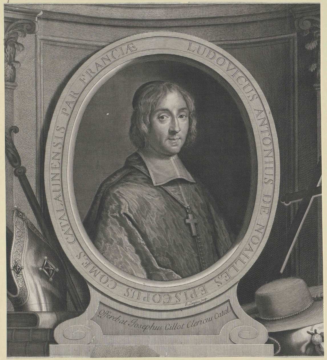 Louis Antoine de Noailles da Artist Unknown