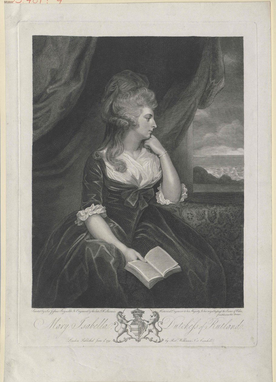 Maria Isabella lady Somerset da Artist Unknown