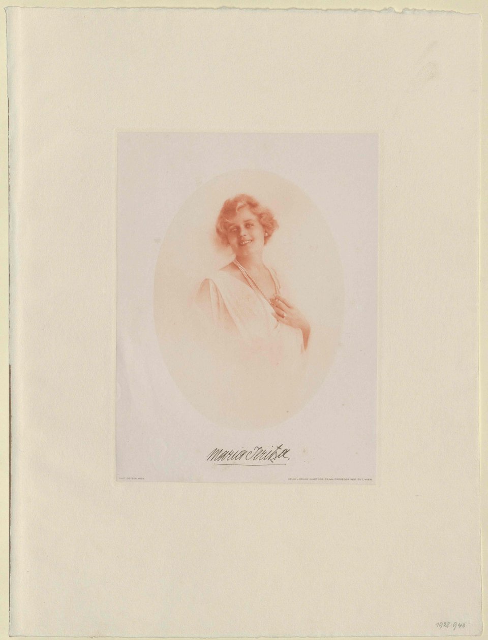 Maria Jeritza da Artist Unknown