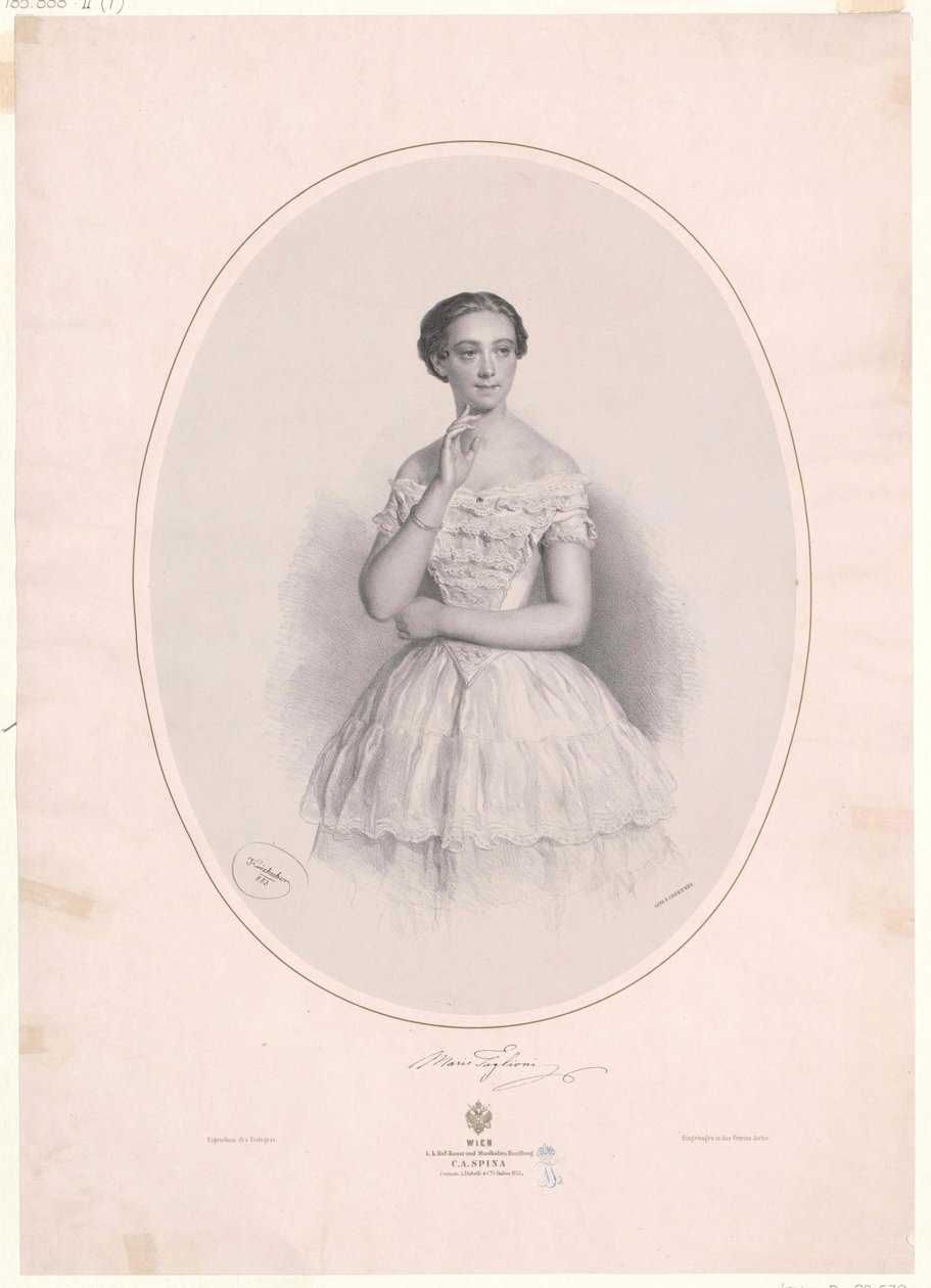 Maria Taglioni da Artist Unknown