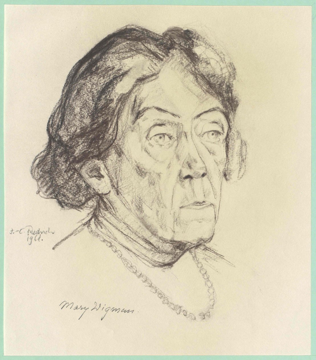 Maria Wigman da Artist Unknown