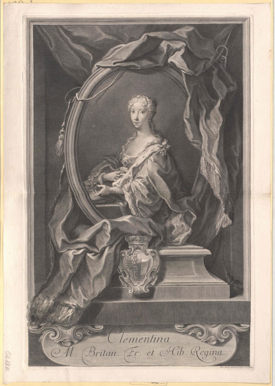 Maria clementine Sobieska da Artist Unknown