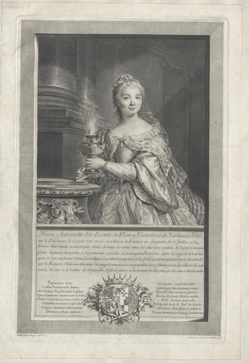 Maria Diane Antonietta de Rosset de Rocozel de Fleury da Artist Unknown