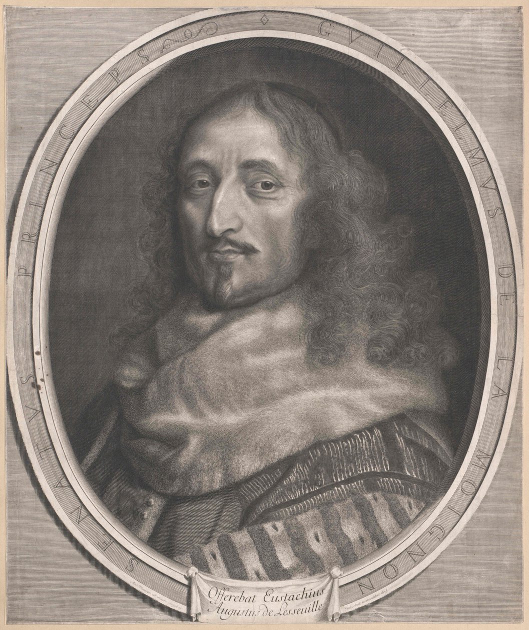 Marchese di Basville Lamoignon (stampa) da Artist Unknown