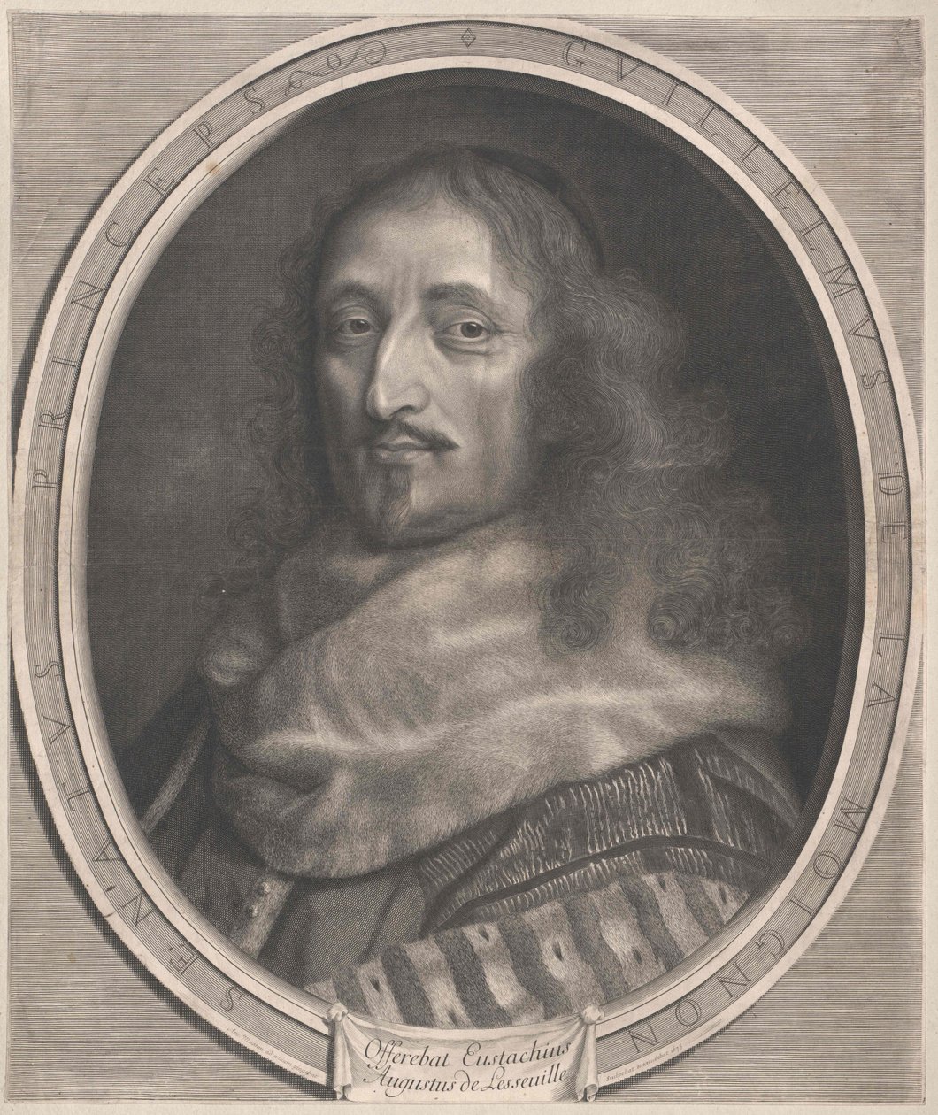 Marchese di Basville Lamoignon (stampa) da Artist Unknown
