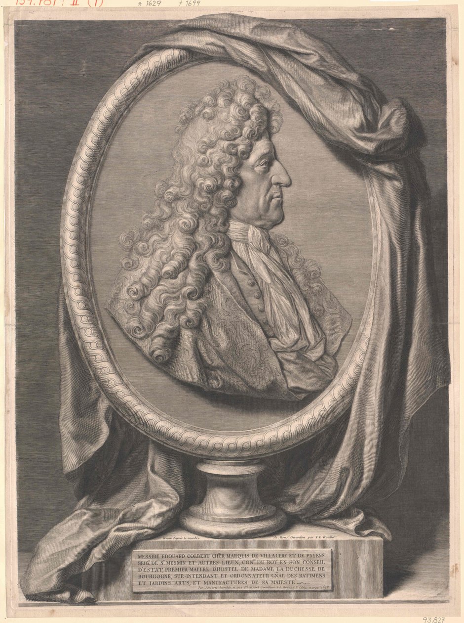 Marchese di Villacerf Colbert da Artist Unknown