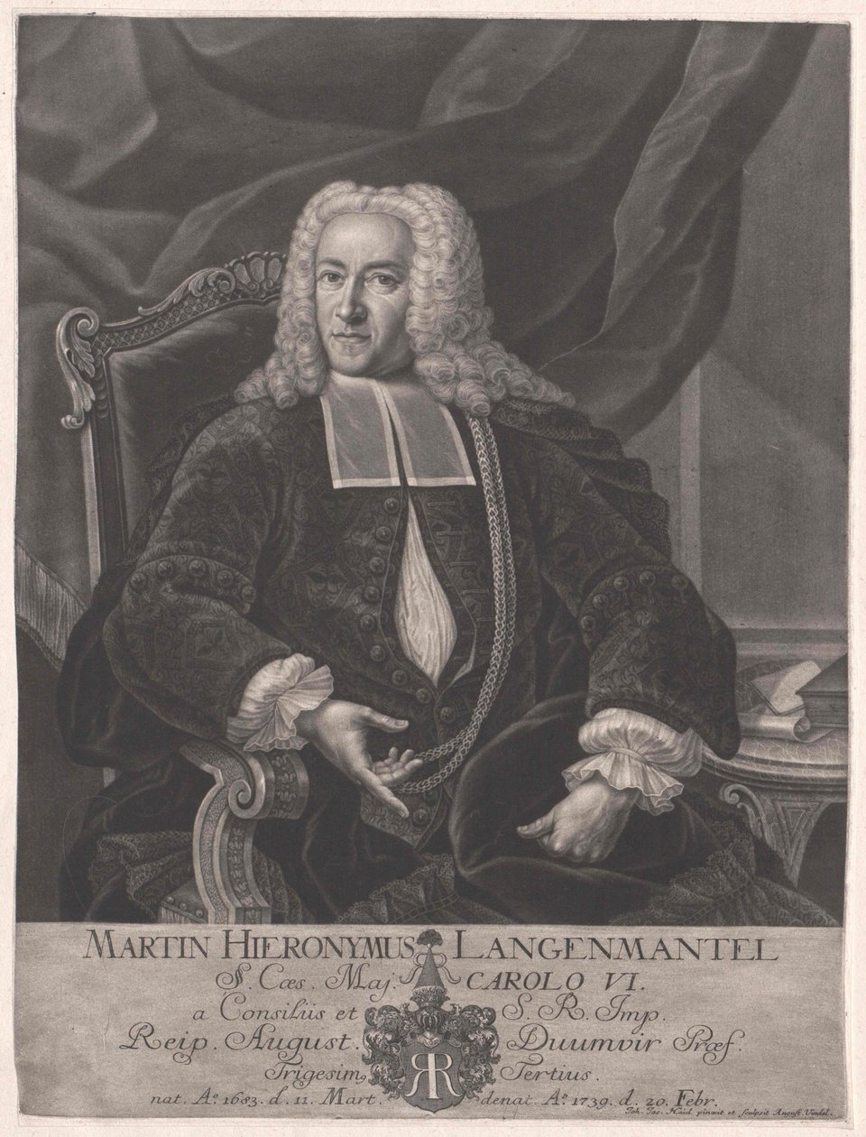 Martin Jerome Langenmantel da Artist Unknown