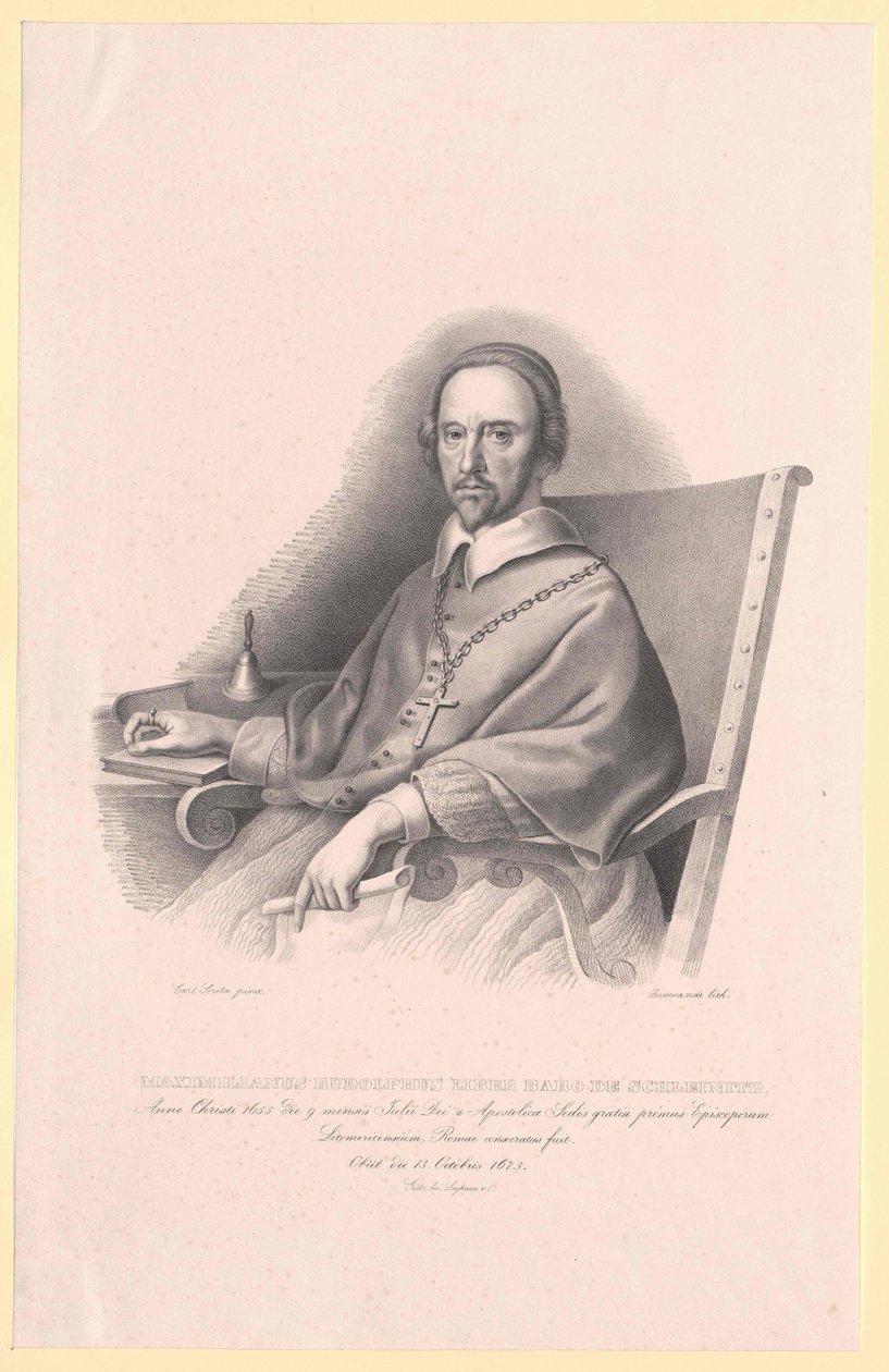 Massimiliano Rodolfo barone Schleinitz da Artist Unknown