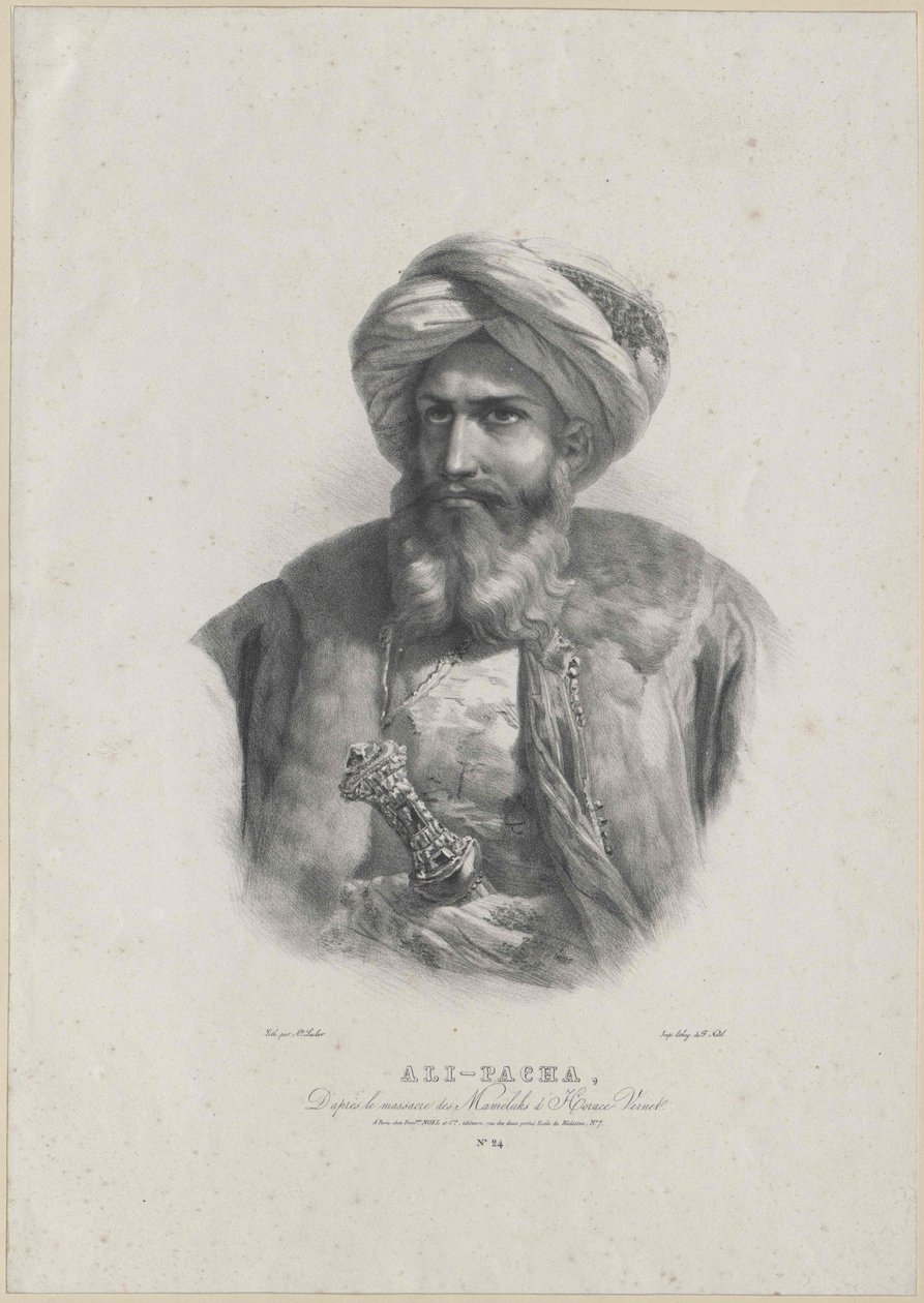 Mehemed Ali bashaw (stampa) da Artist Unknown