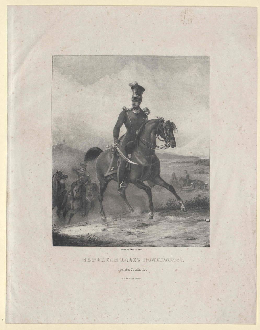 Napoleone III imperatore dei francesi, da Artist Unknown