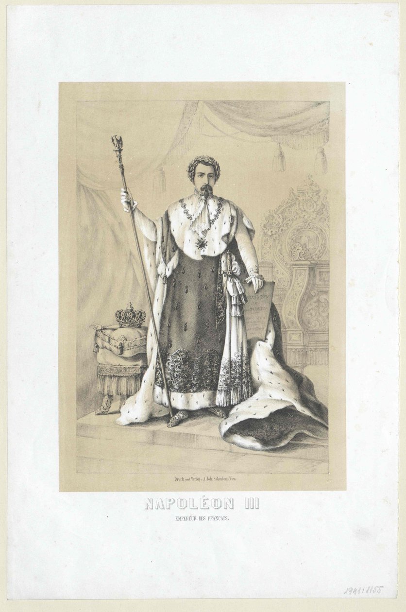 Napoleone III imperatore dei francesi, da Artist Unknown