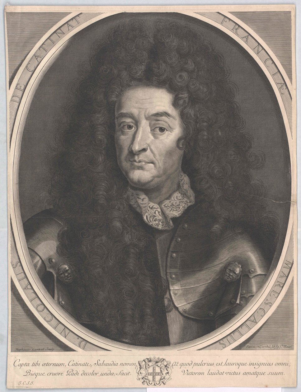 Nicolas de Catinat (stampa) da Artist Unknown