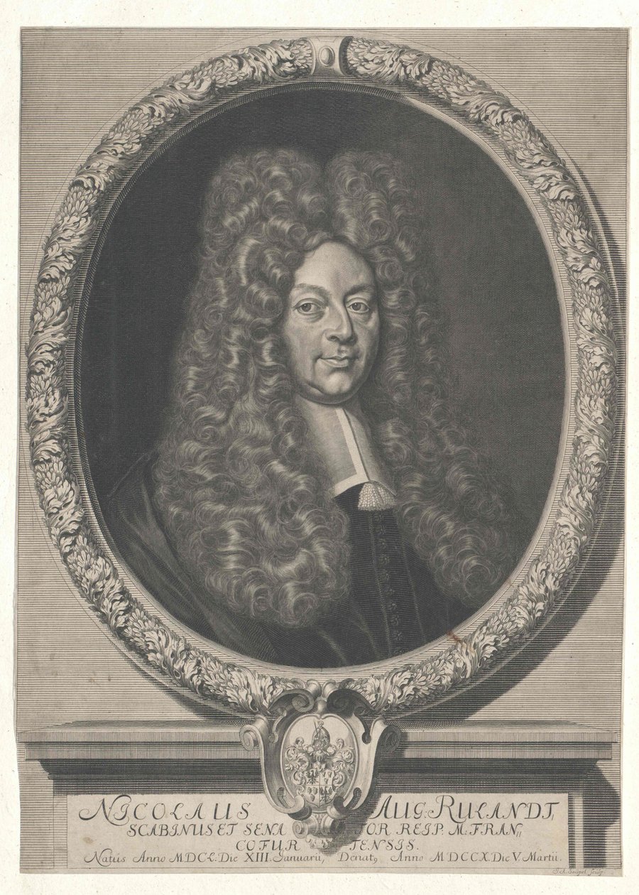 Nicolaus August Ruland da Artist Unknown
