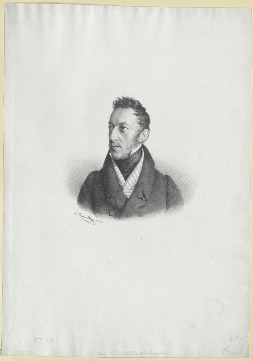 Paul von Prean-Zalauzen da Artist Unknown