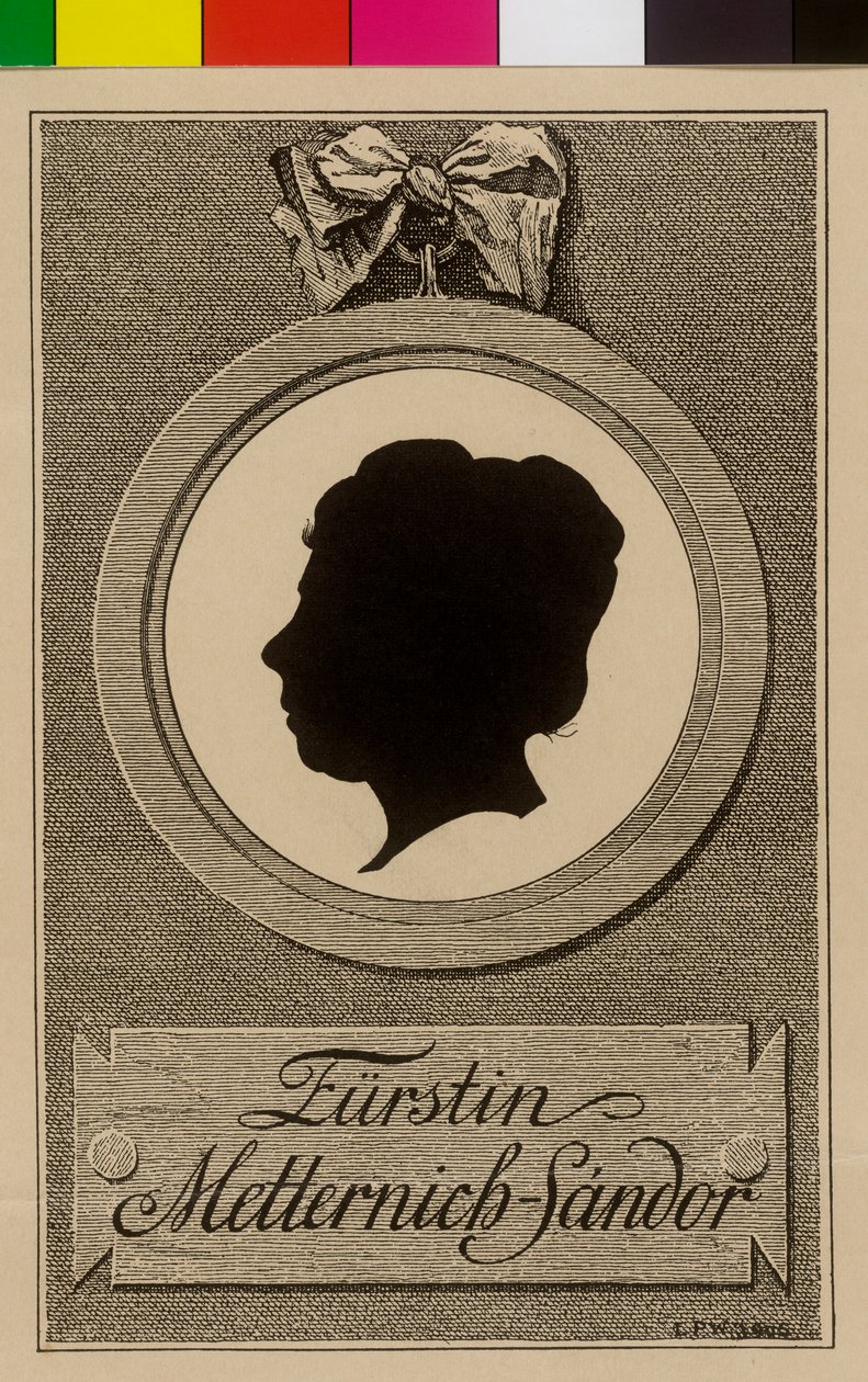 Pauline contessa Sandor von Slavnicza (stampa) da Artist Unknown