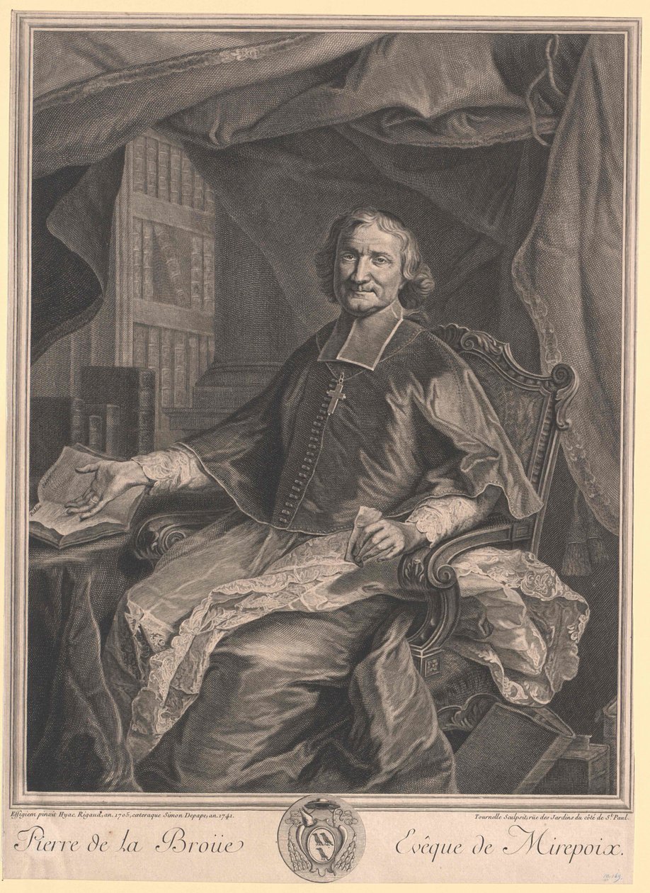 Pierre de vescovo di Santa Trinità La Broue da Artist Unknown
