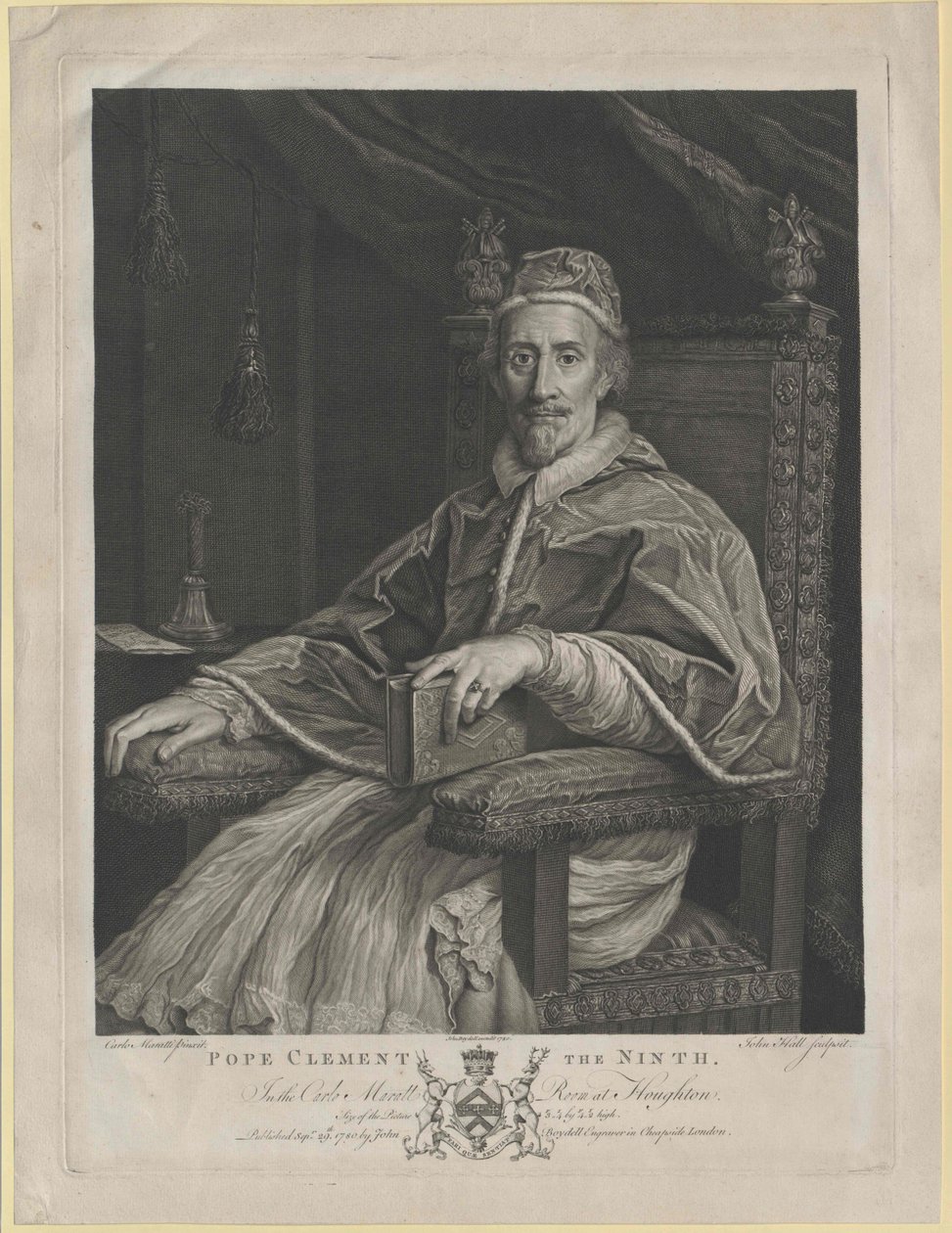 Papa Clemente IX da Artist Unknown