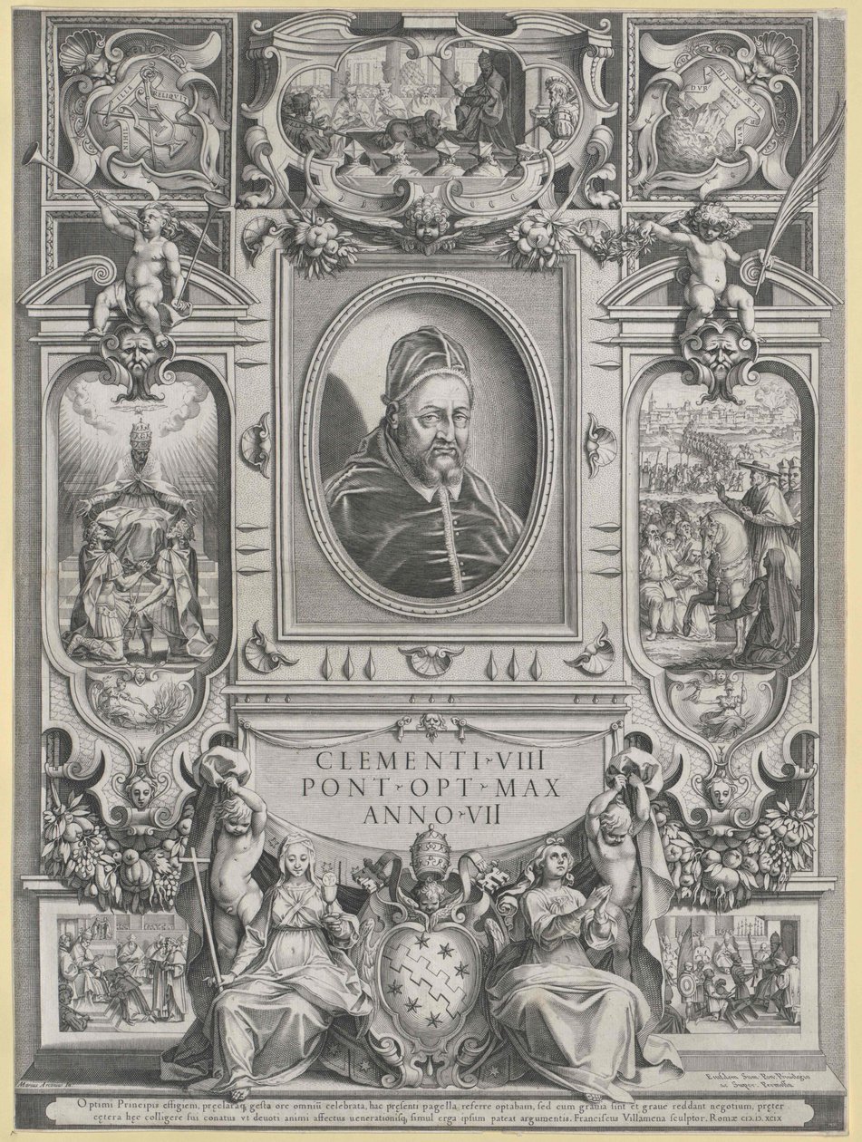 Papa Clemente VIII da Artist Unknown