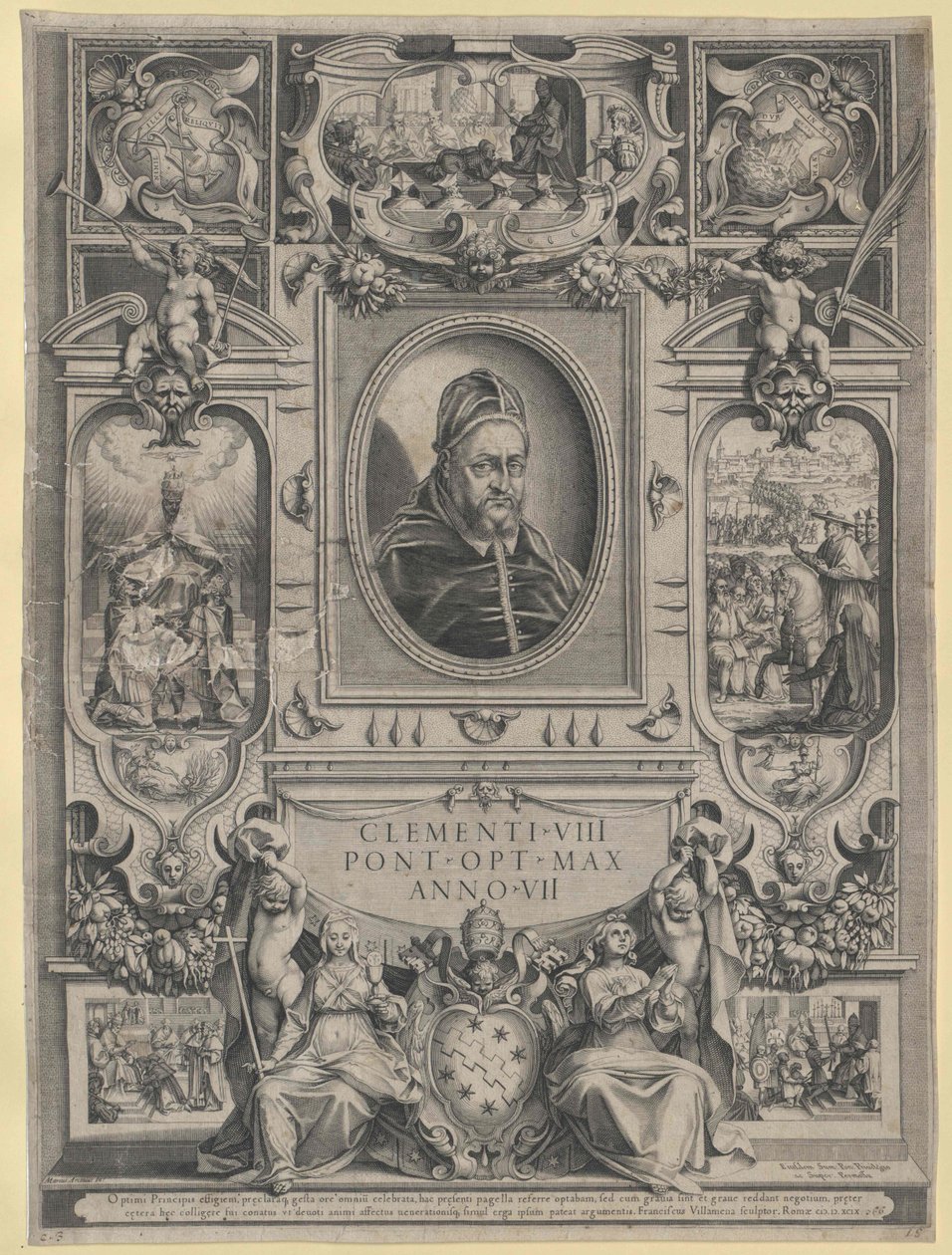 Papa Clemente VIII da Artist Unknown
