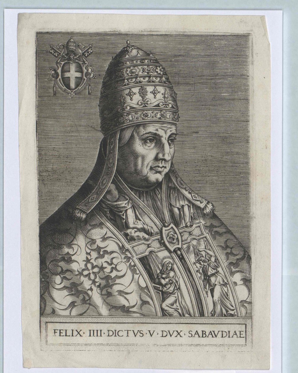 Papa Felice IV (stampa) da Artist Unknown