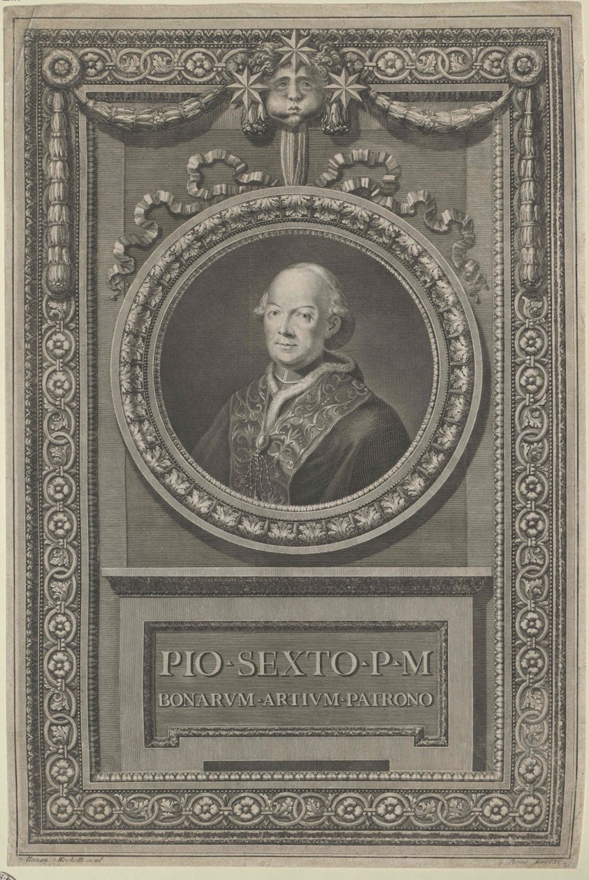 Papa Pio VI da Artist Unknown