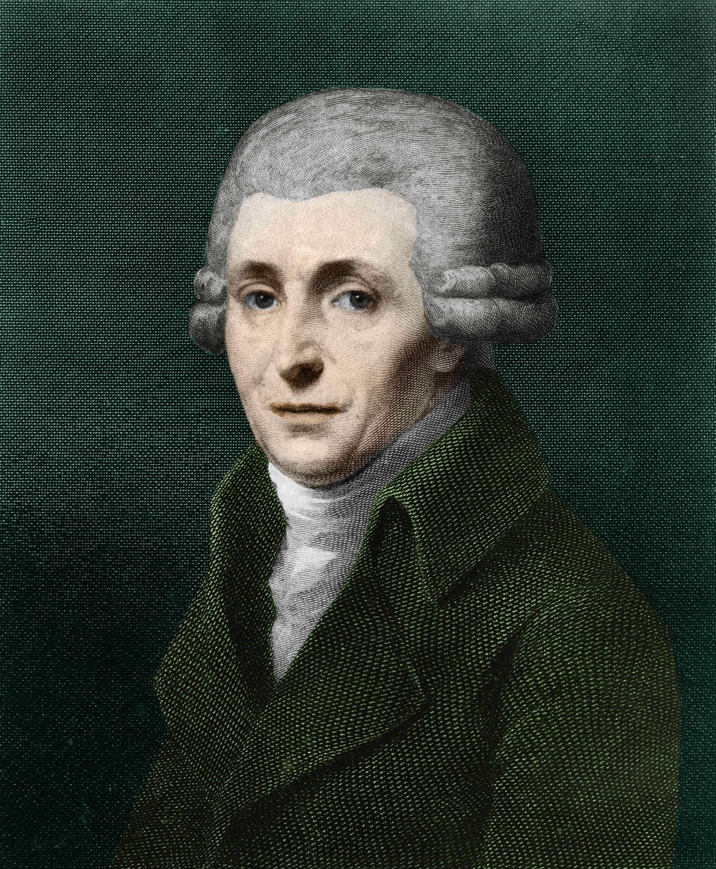 Ritratto di Franz Joseph Haydn (1732-1809). da Artist Unknown