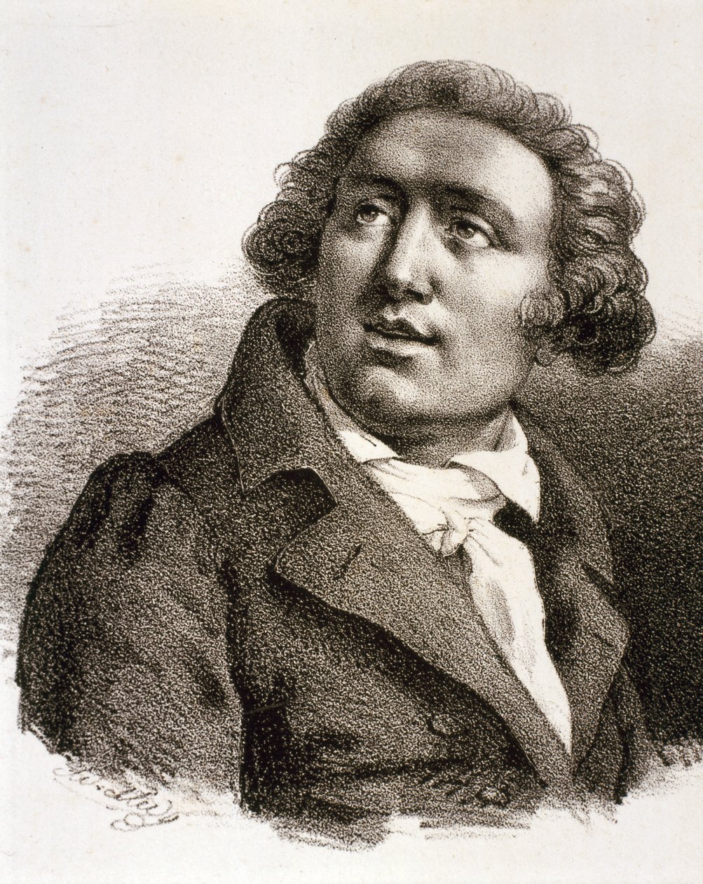 Ritratto di Giovanni Paisiello (acquaforte) da Artist Unknown