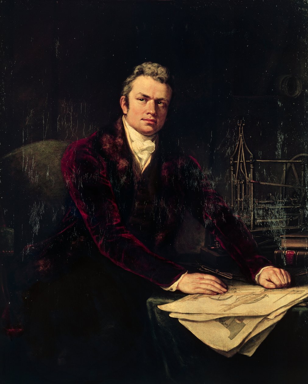 Ritratto di Isambard Kingdom Brunel (Portsmouth) da Artist Unknown
