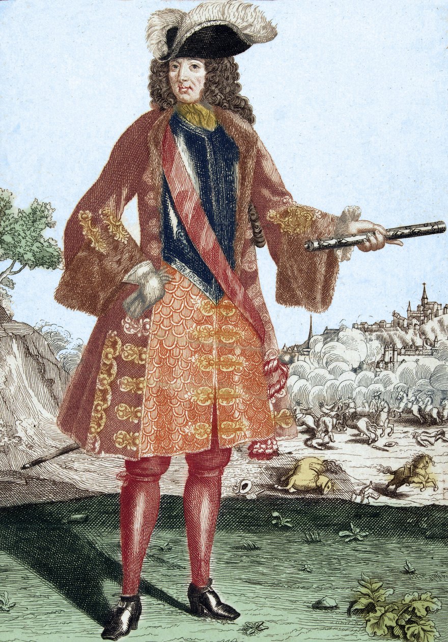 Ritratto del maresciallo Francois de Neufville, duca di Villeroy - Francois de Neufville de Villeroy da Artist Unknown