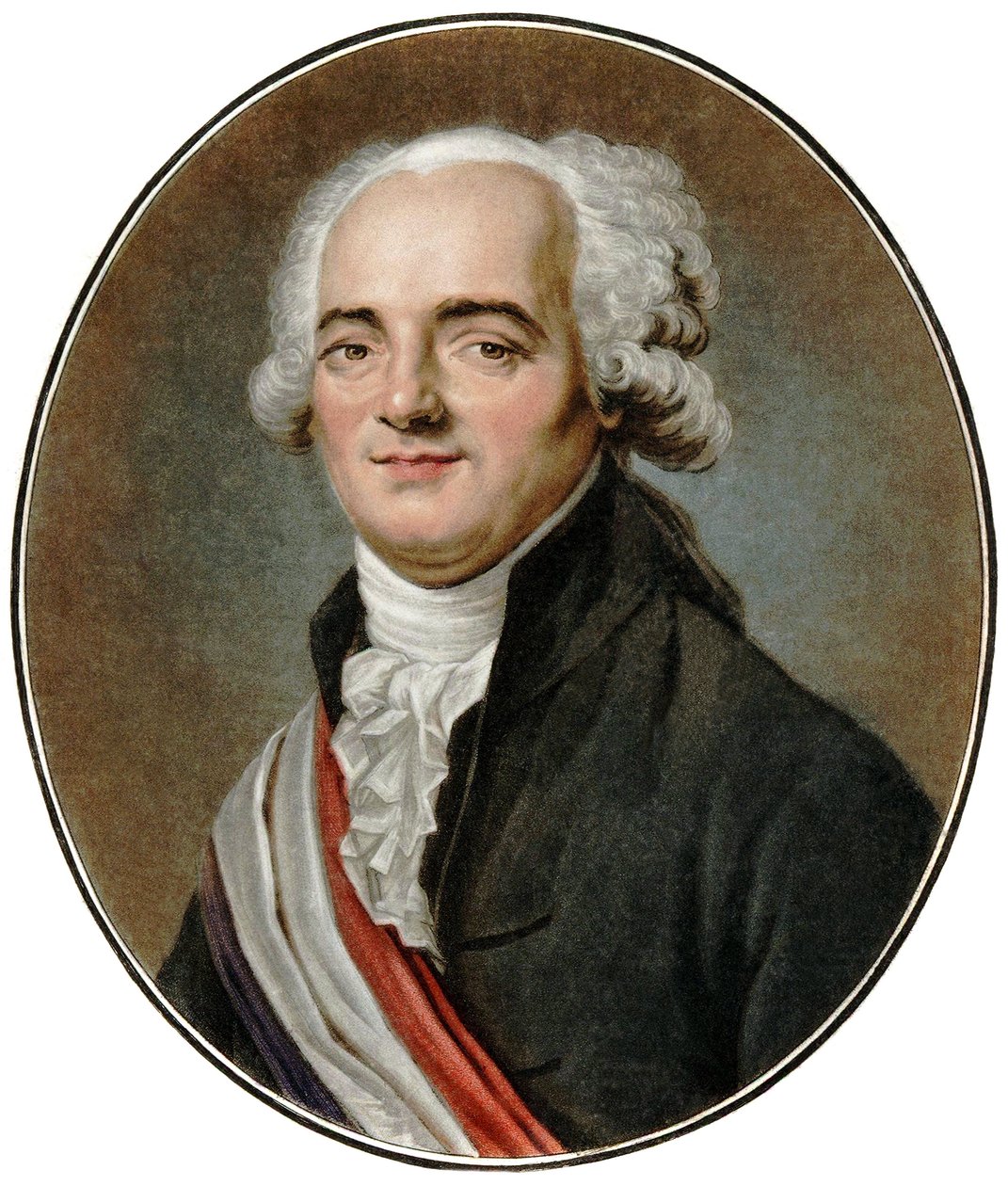 Ritratto di Pierre Louis Manuel, politico francese deputato della Senna alla Convenzione nazionale. da Artist Unknown