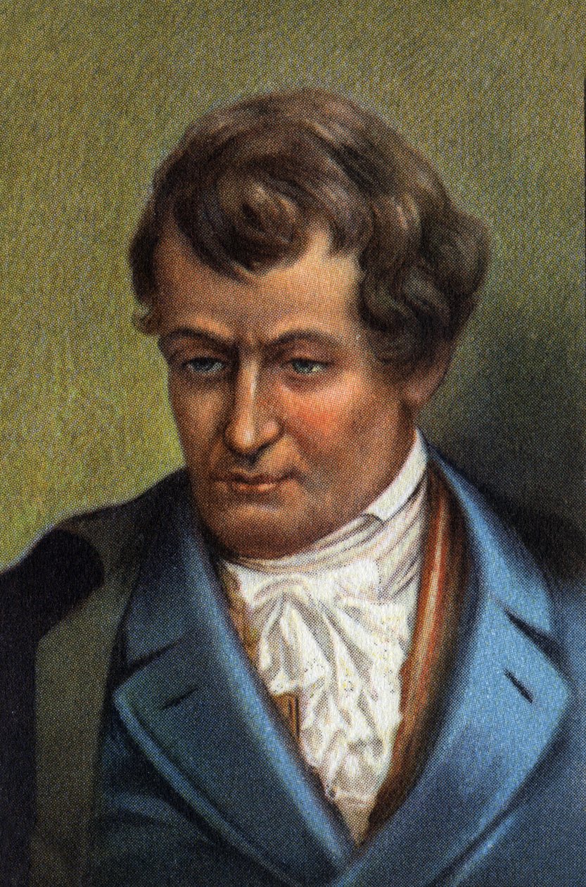 Ritratto di Robert Fulton, ingegnere americano (cromo) da Artist Unknown