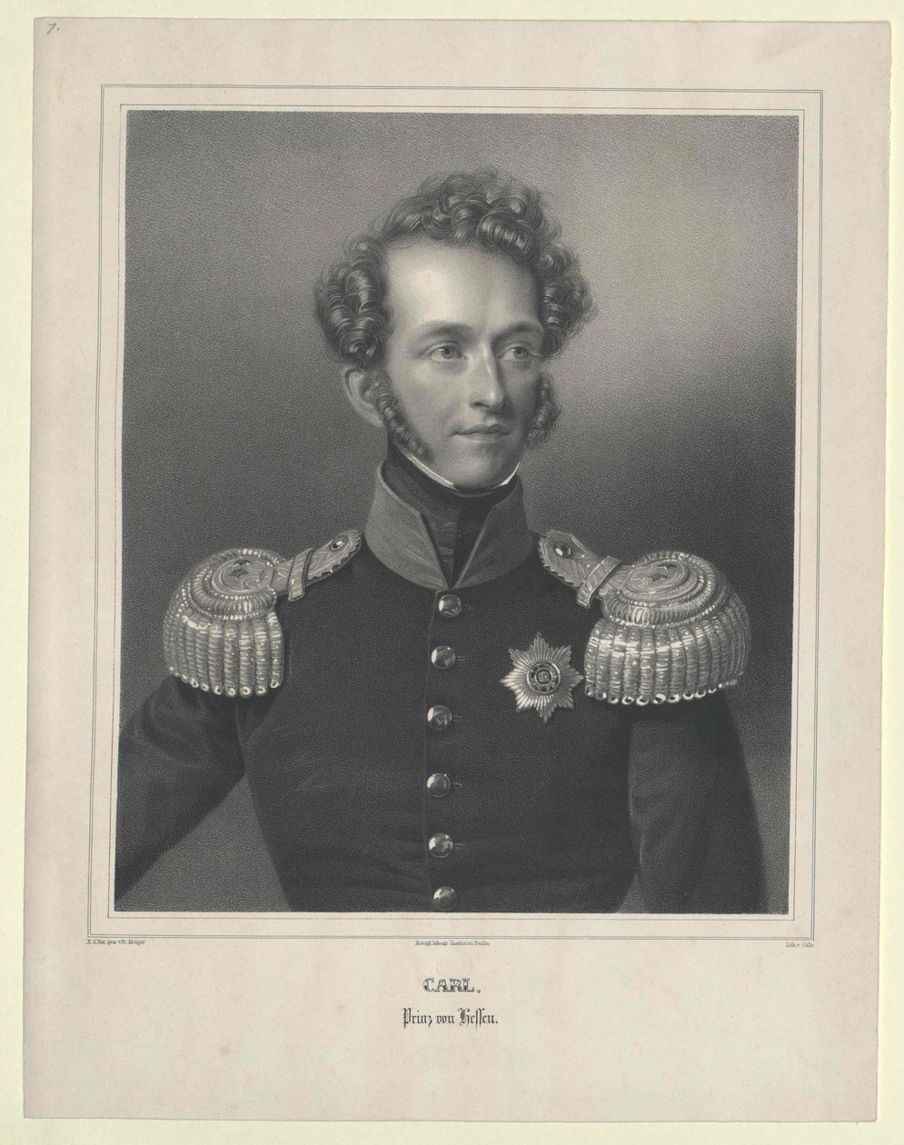 Principe di Assia e del Reno Karl Wilhelm Ludwig da Artist Unknown