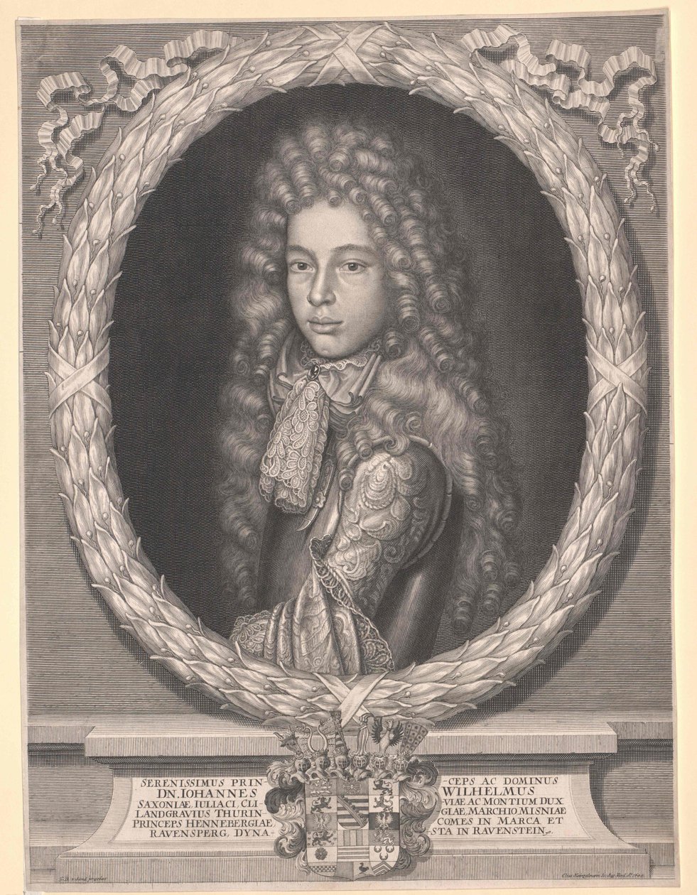 Principe di Saxe-Gotha Johann Wilhelm da Artist Unknown