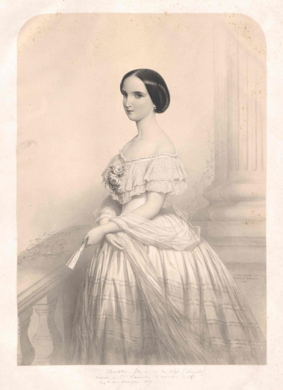 Principessa del Belgio Charlotte da Artist Unknown