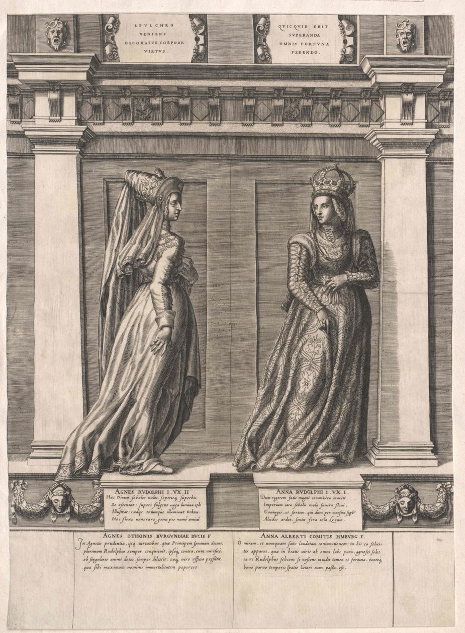 Principessa di Borgogna Agnese da Artist Unknown