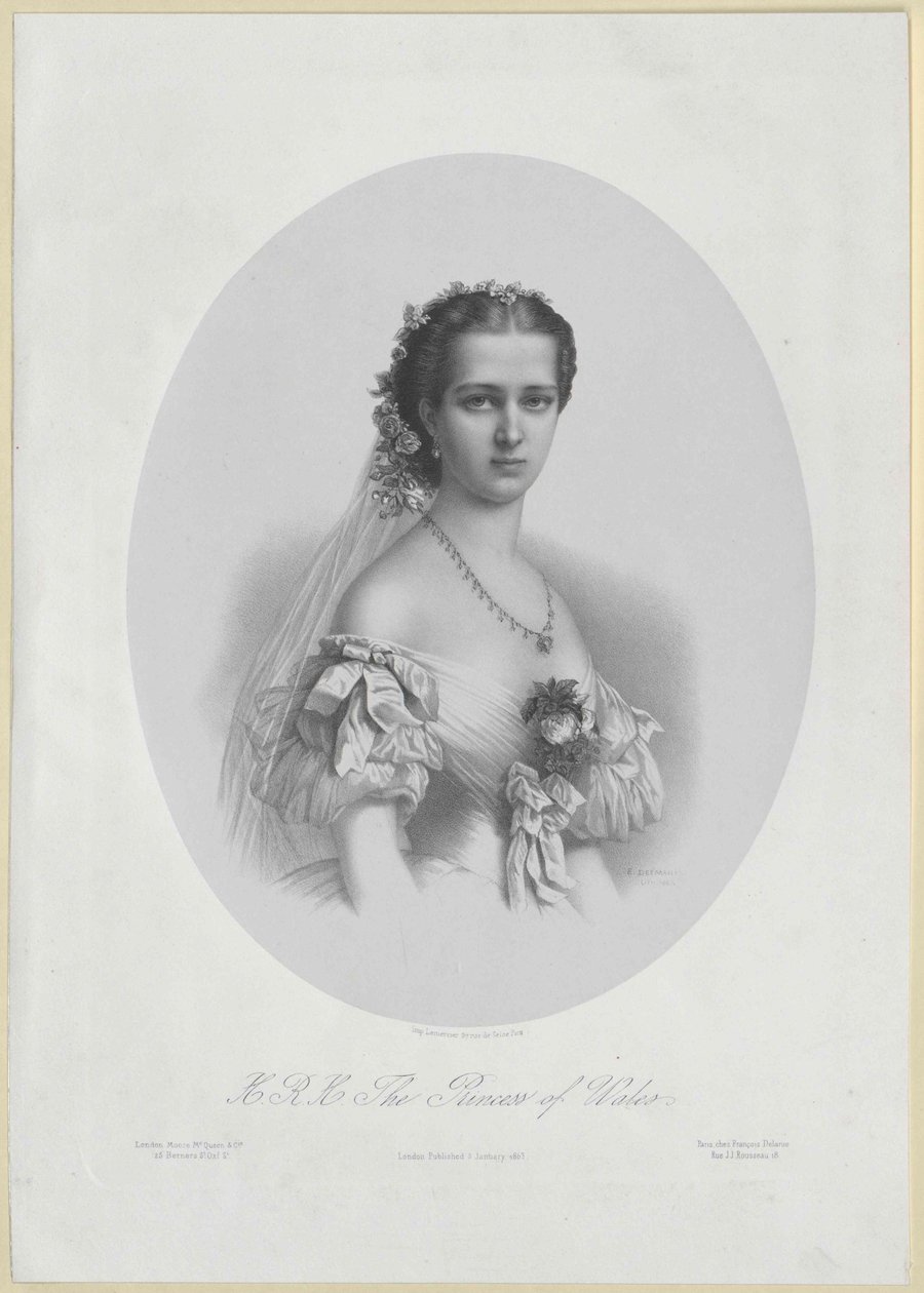 Principessa di Danimarca Alexandra da Artist Unknown
