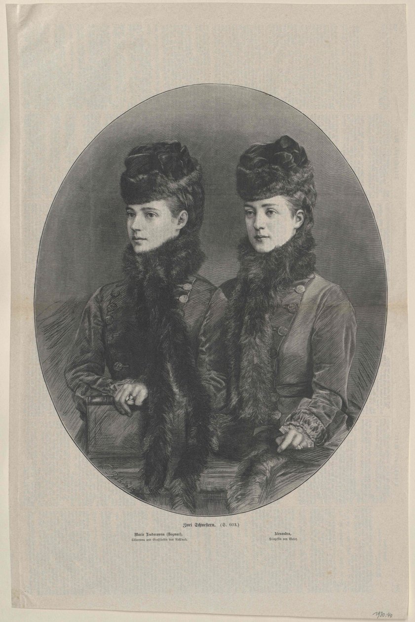 Principessa di Danimarca Alexandra da Artist Unknown