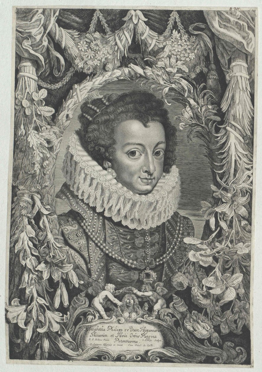 Principessa di Francia Elisabetta da Artist Unknown