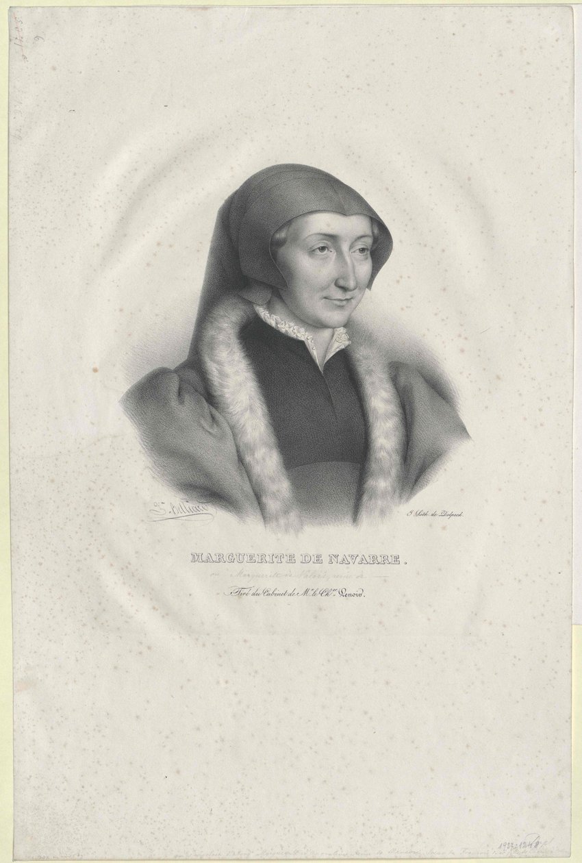 Principessa di Francia Margherita (stampa) da Artist Unknown
