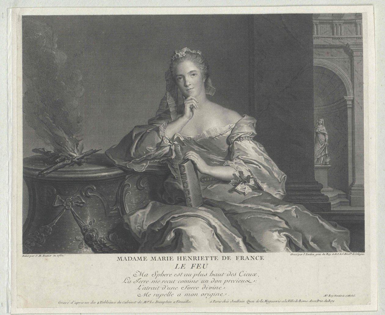 Principessa di Francia Maria Henriette da Artist Unknown